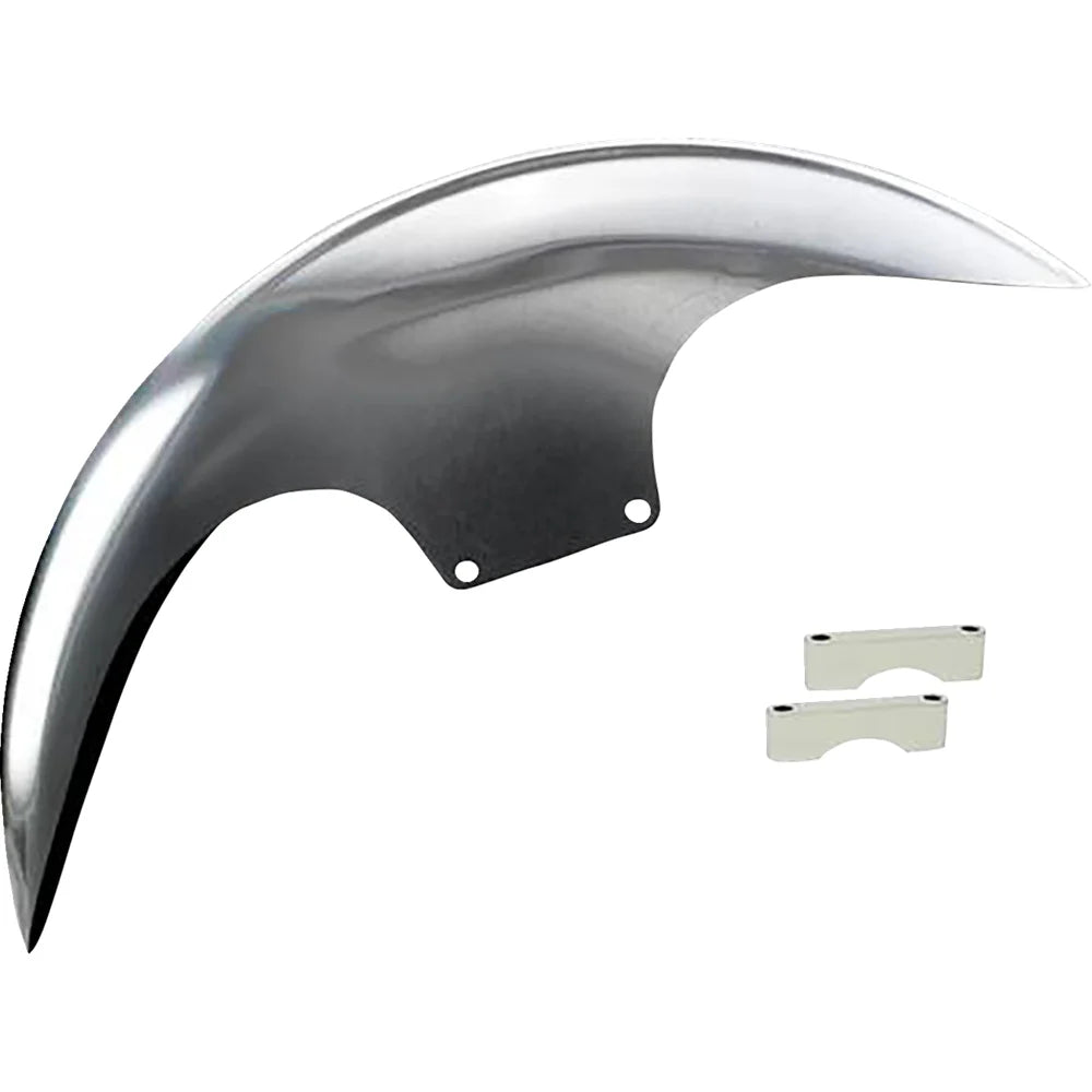 Guardabarros delantero cafe para rueda de 21"