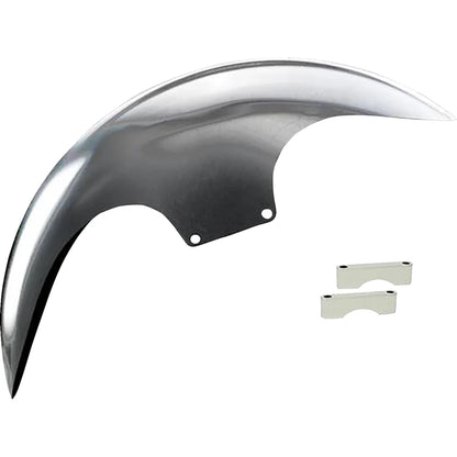 Guardabarros delantero cafe para rueda de 21"