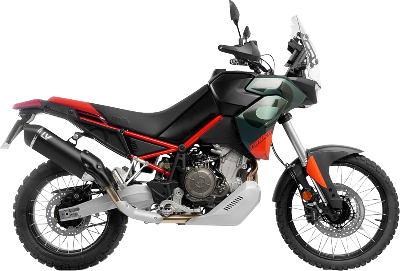 Silenciador Slip-On LV-14 Black Edition - Silenciador Slip-On LV-14 Black Edition - Aprilia Tuareg 660