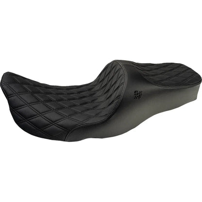 Asiento SLYFOX Chariot Black Double Diamond Stitch FL '97-'07