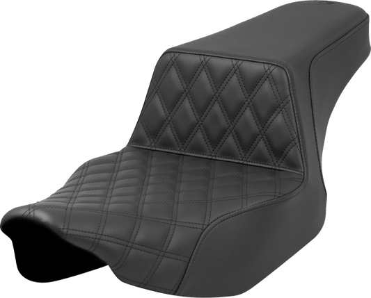 Asiento elevado - Asiento elevado - Costura de celosía delantera - Negro - Alcance extendido - FL '23-'24