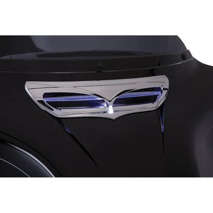 Embellecedor de ventilación de carenado con iluminación led