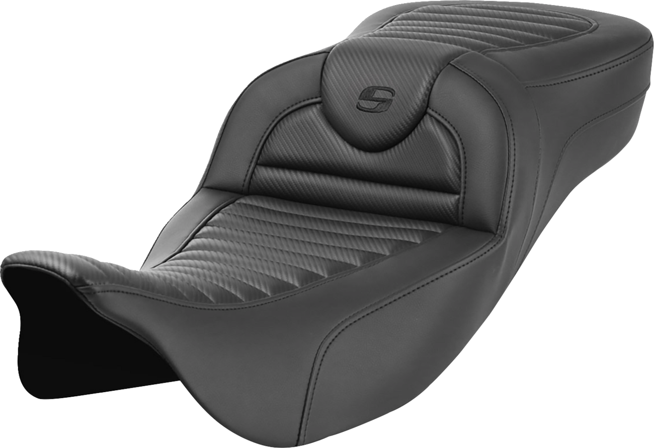 Asiento de alcance extendido Roadsofa™ - Asiento de alcance extendido Roadsofa™ - sin respaldo - Tuck-n-Roll - Fibra de carbono - FL '08-'24