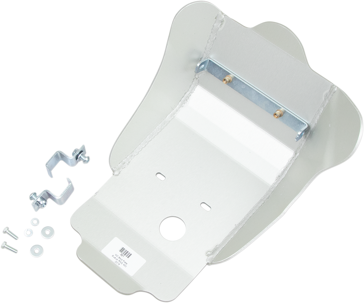 Protector de bajos de aluminio — Protector de bajos - Protector de bajos - Plata - Suzuki - RM-Z 450