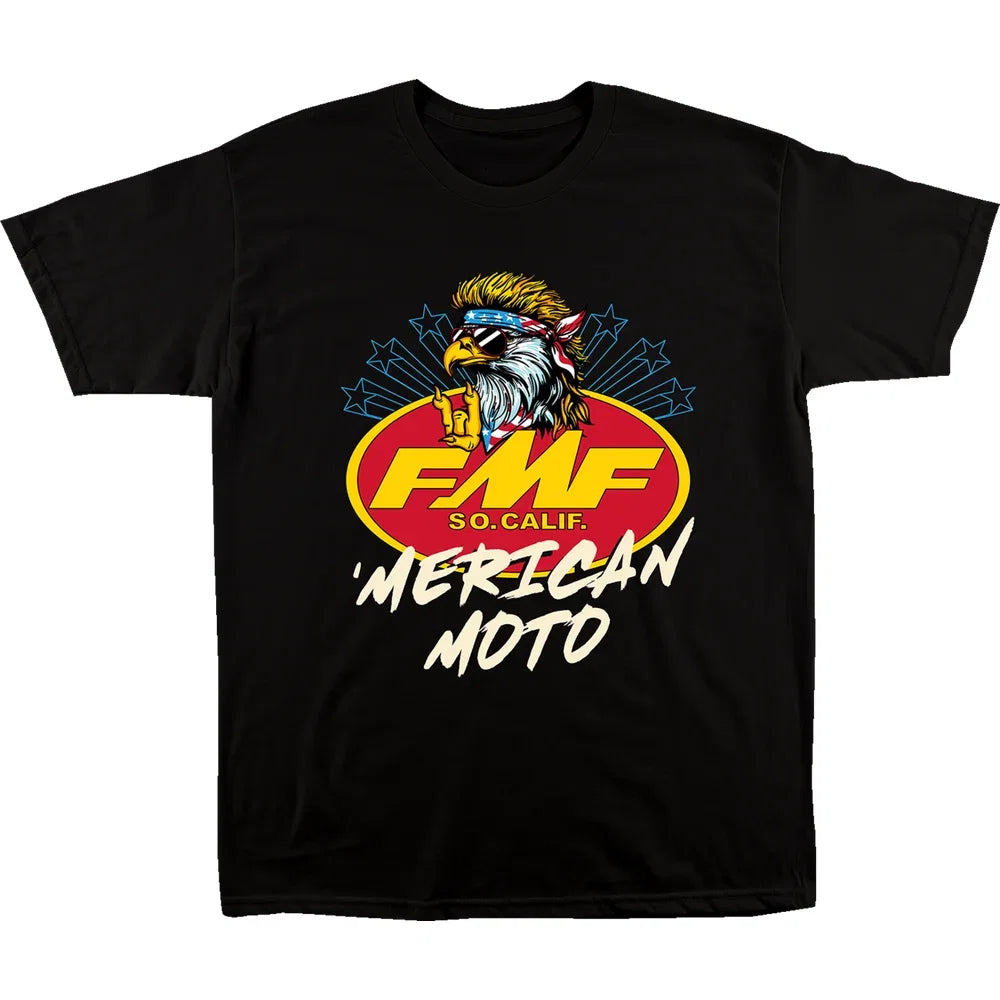 Playera moto americana