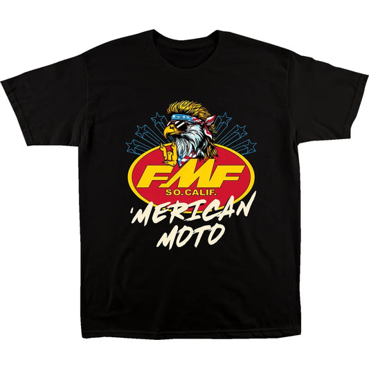 Playera moto americana