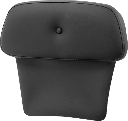 Almohadillas de respaldo Chopped Tour Pak - Almohadilla de respaldo Chopped Tour Pak - RoadSofa™ PT - Negro con parte superior acolchada - FLT/FLH '14-'23