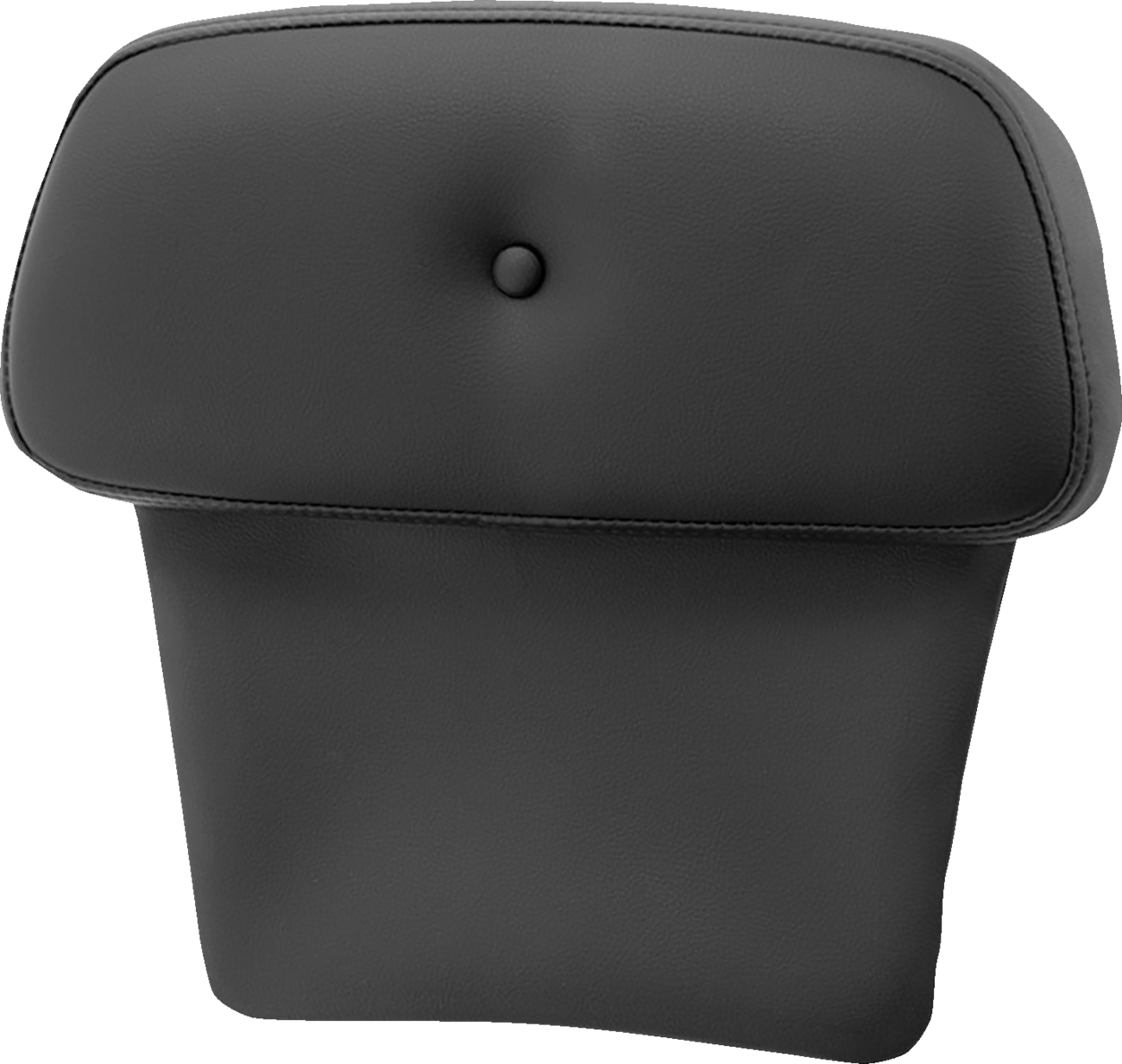 Almohadillas de respaldo Chopped Tour Pak - Almohadilla de respaldo Chopped Tour Pak - RoadSofa™ PT - Negro con parte superior acolchada - FLT/FLH '14-'23