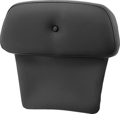 Almohadillas de respaldo Chopped Tour Pak - Almohadilla de respaldo Chopped Tour Pak - RoadSofa™ PT - Negro con parte superior acolchada - FLT/FLH '14-'23