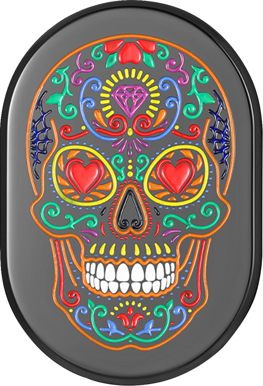 Cubierta de antena - Cubierta de antena - Guardabarros trasero derecho - Sugar Skull - Negro