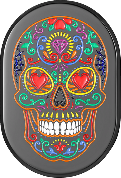 Cubierta de antena - Cubierta de antena - Guardabarros trasero izquierdo - Sugar Skull - Negro