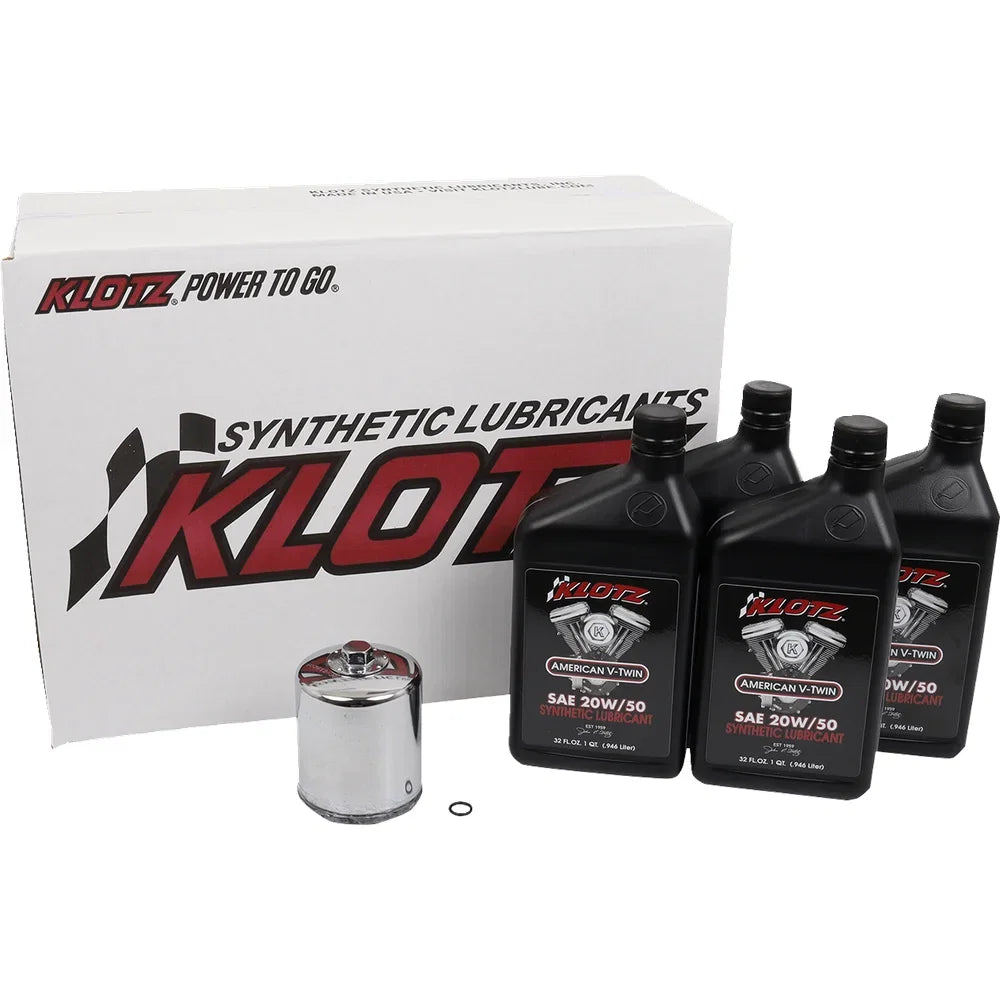 Kit básico de cambio de aceite - big twin evolution '84-'99
