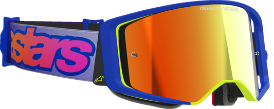 Lentes Supertech Vista - Lentes Supertech - Vista - Azul/Amarillo/Púrpura - Lente de espejo rojo