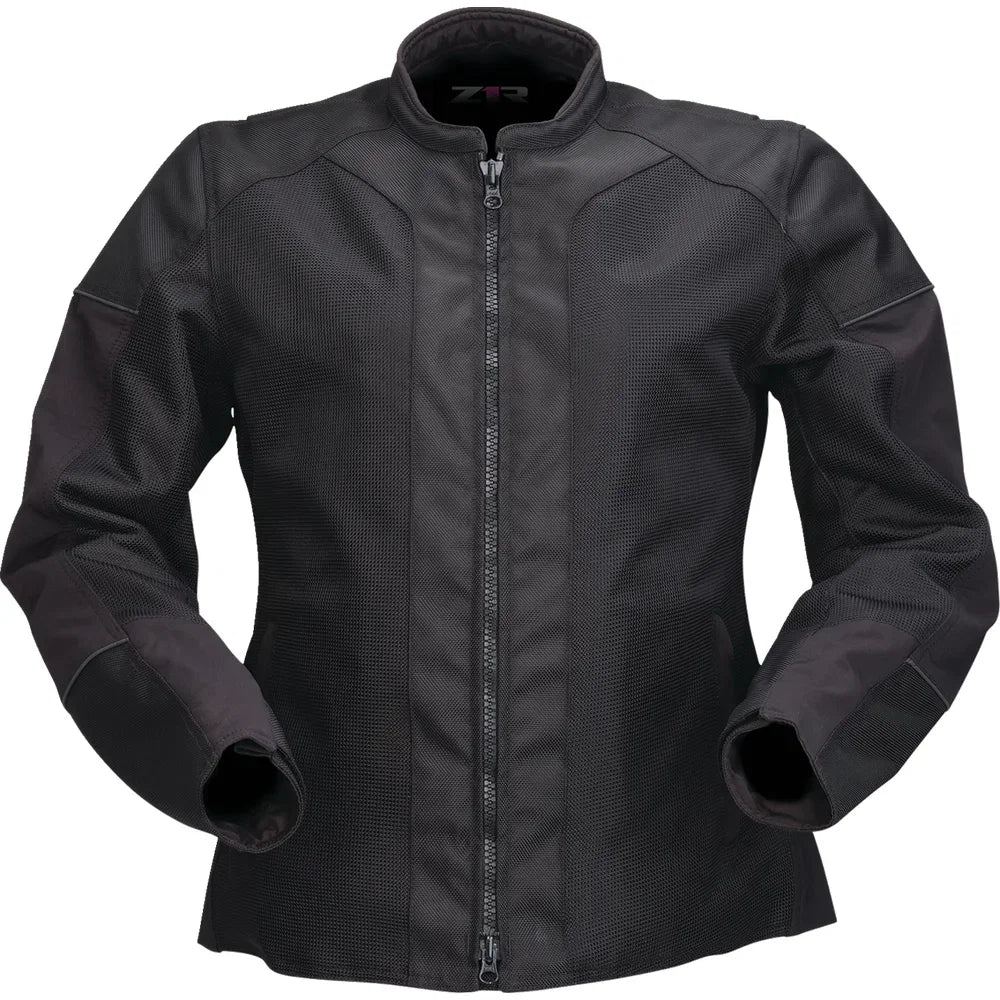 Chamarra zephyr negra para mujer