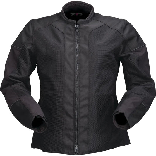 Chamarra zephyr negra para mujer