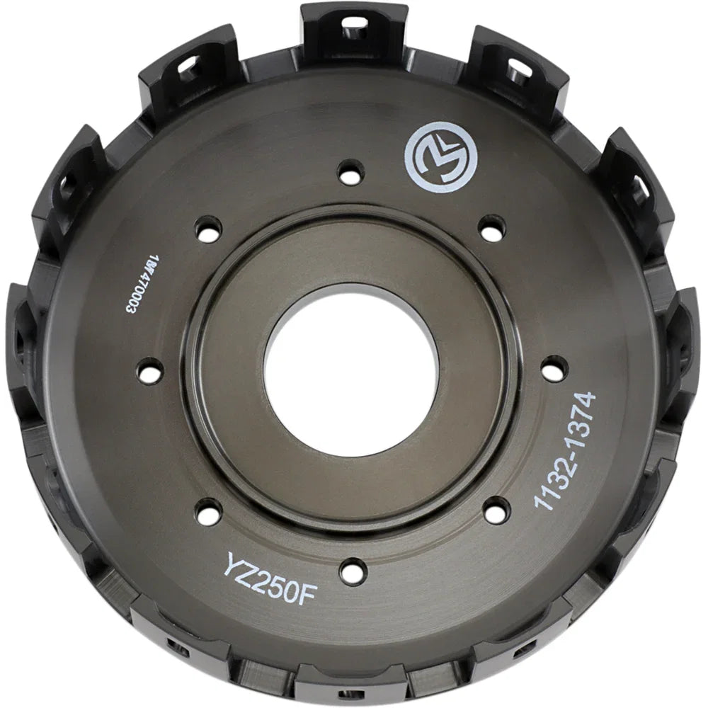 Clutch Moose Offroad Billet Basket With Kickstart Gear Basket With Gear YZ 250 F/FX