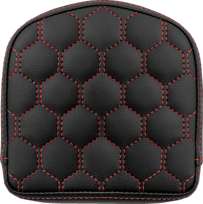 Cojín para respaldo del respaldo RoadSofa™ - Respaldo para respaldo del respaldo RoadSofa™ - Panal - Costuras rojas