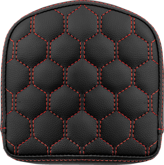 Cojín para respaldo del respaldo RoadSofa™ - Respaldo para respaldo del respaldo RoadSofa™ - Panal - Costuras rojas