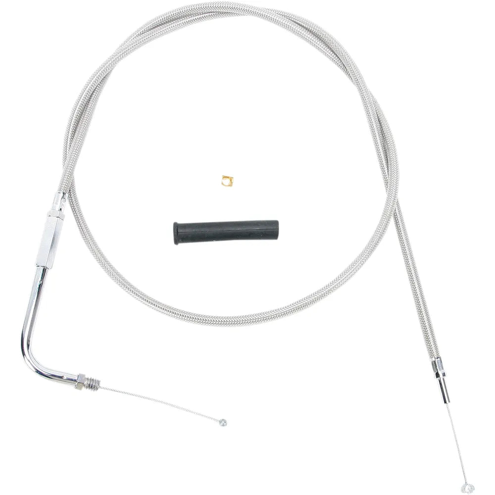 Throttle Cable - 48" - Braided