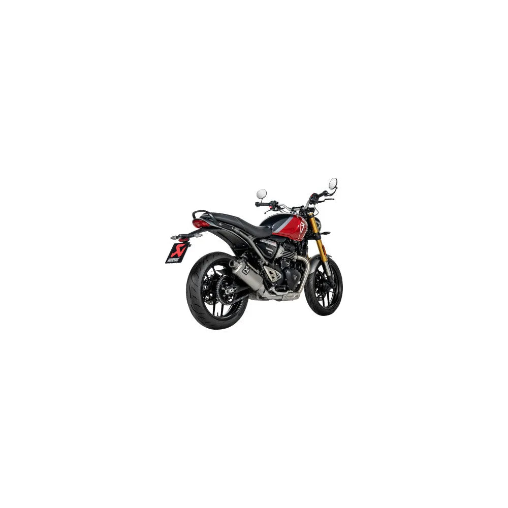 Escape Akrapovic - Slip-On Line Muffler - Titanium - Speed/Scrambler 400