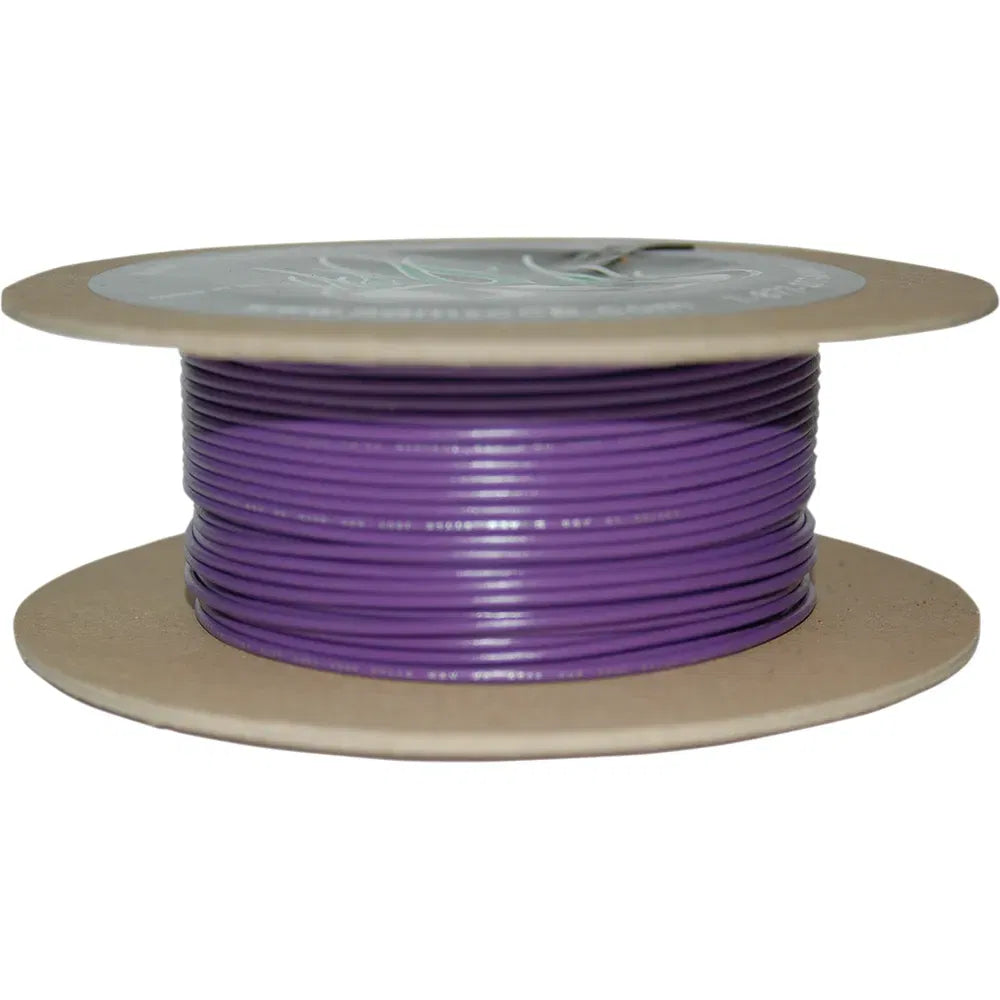 100' Wire Spool - 18 Gauge - Violet
