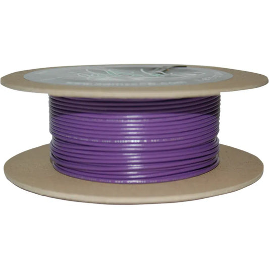 100' Wire Spool - 18 Gauge - Violet