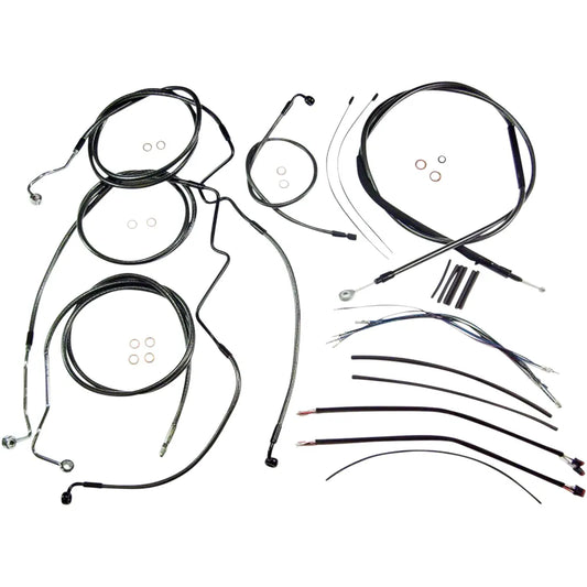 Kit de instalación de manillar de diseño Black Pearl™ - Kit de instalación de manillar de diseño Black Pearl™ - 18"-20" - FLH '17-'20
