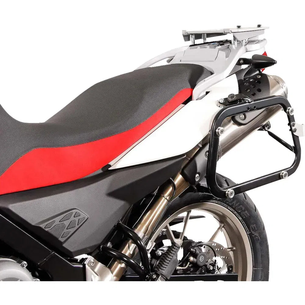 TRAX ADV Aluminum Case System - Black - BMW F 650 GS/G 650 GS '99-'15