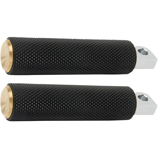 Peg - Knurled - Brass