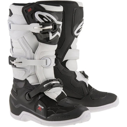 Botas Alpinestars Youth Tech 7S - Blanco/Negro