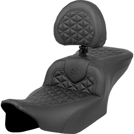 Asiento RoadSofa™ Tri Gripper - Asiento RoadSofa™ Tri Gripper - Alcance estándar - con respaldo - FLH/FLT '23-'24