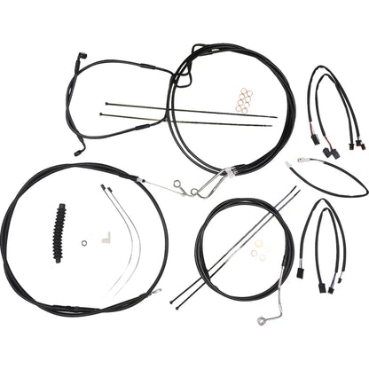 Kit de instalación de manillar XR - Kit de instalación de manillar XR - Colgadores Ape de 12"-14" - FLHRXS '21-'24 - Negro