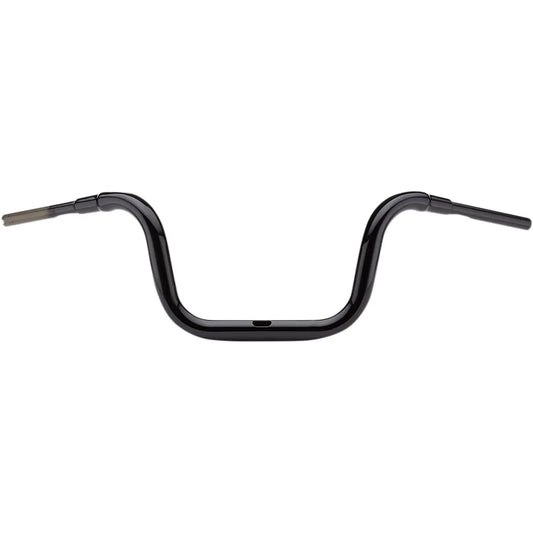 Black 10" Grande Traditional Ape Hanger Handlebar