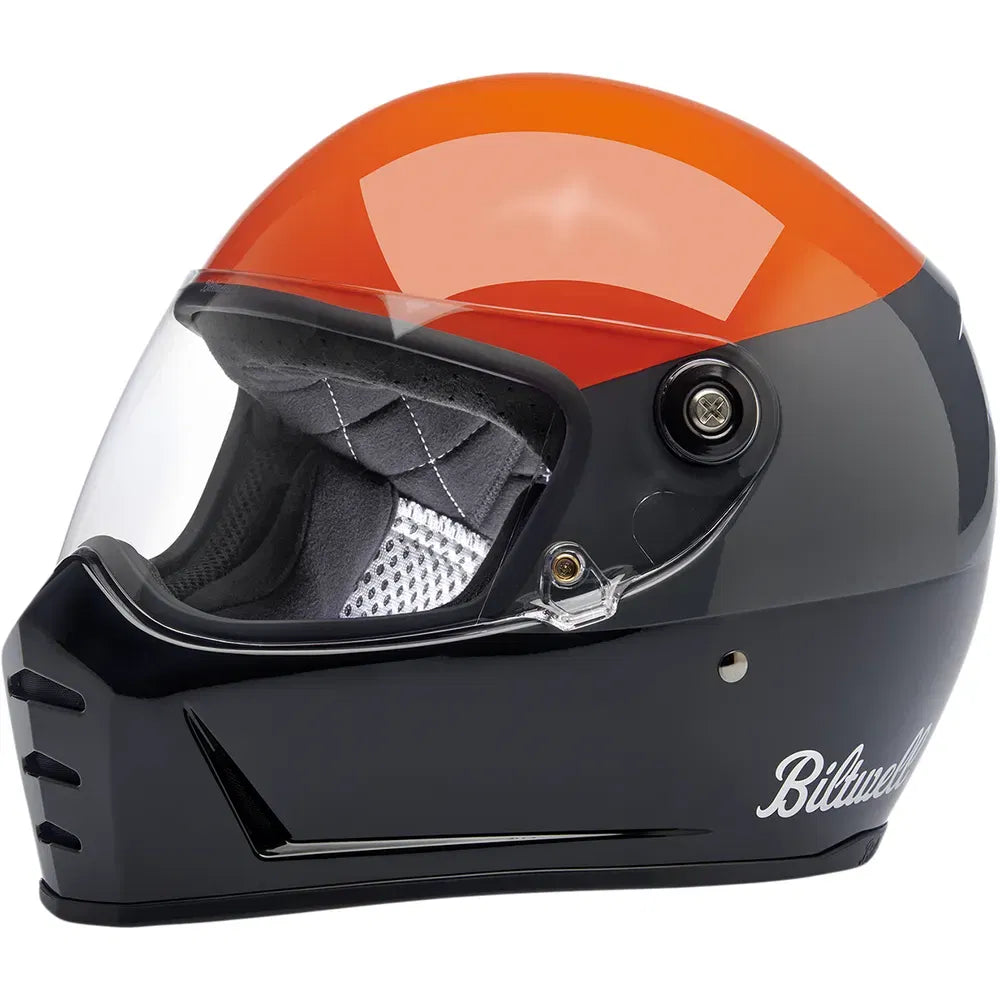 Casco Biltwell Lane Splitter Podium – Gloss Orange/Gray/Black