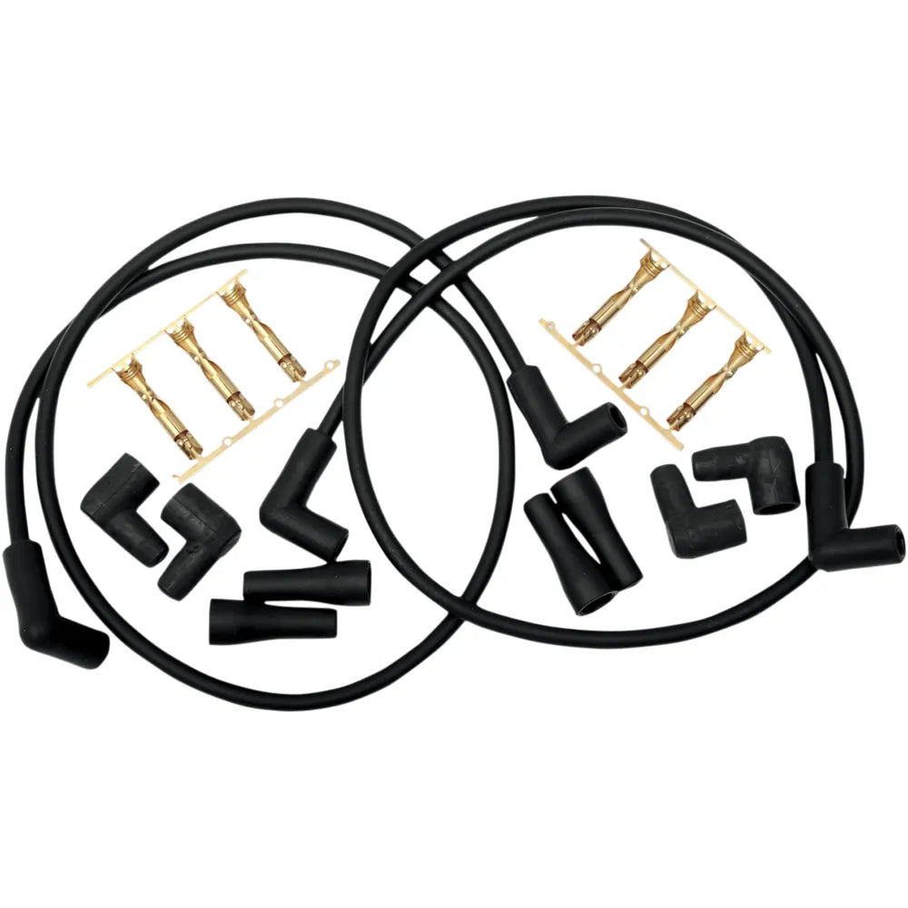 8mm Spark Plug Wire Set - 41" Black