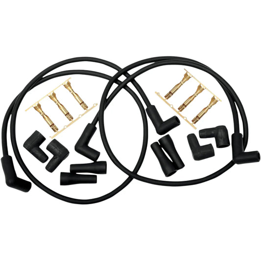 8mm Spark Plug Wire Set - 41" Black