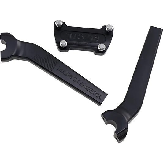 Risers - Pullback - 9-1/2" - Black