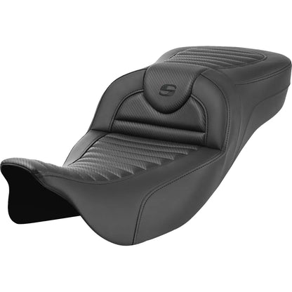 Asiento de alcance extendido Roadsofa™ - Asiento de alcance extendido Roadsofa™ - sin respaldo - Tuck-n-Roll - Fibra de carbono - FL '08-'24