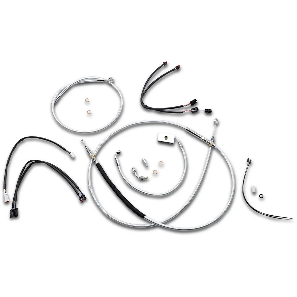Kit de instalación de manillar de diseñador Sterling Chromite II® - Kit de instalación de manillar de diseñador Sterling Chromite II® - 15"-17" - Softail '18-'24