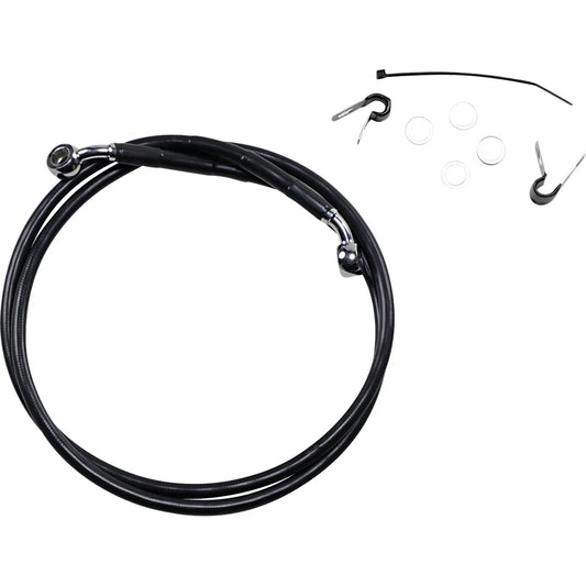 Línea de Freno de Delantera de 10" - Negro