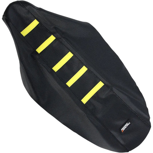 Ribbed Seat Cover - Yellow - Suzuki