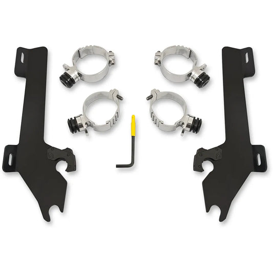 Batwing Trigger Lock Mounting Kit - Kingpin - Black