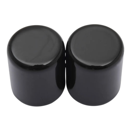Cubiertas de acoplamiento Chico Negro brillante