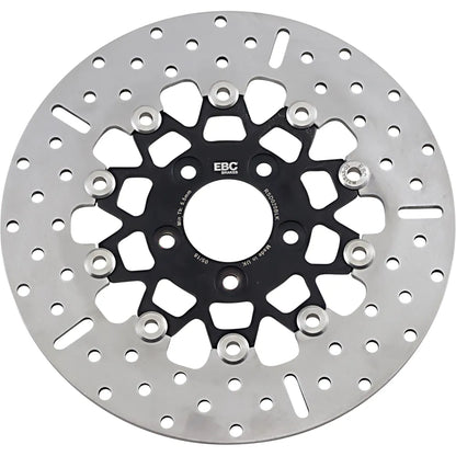 Rotor de freno trasero de acero inoxidable personalizado - Rotor de freno - Negro