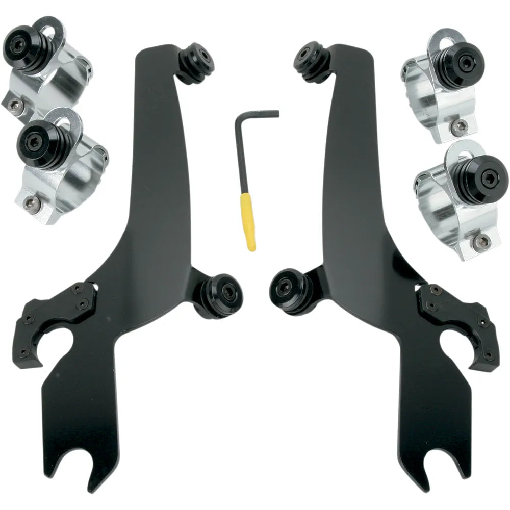Kit de montaje completo Sportshield Trigger-Lock - Kit de montaje Sportshield Trigger-Lock - Negro - Ancho