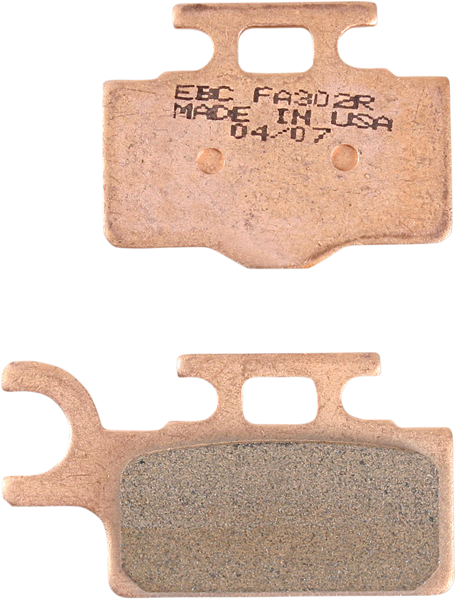 Pastillas de freno "R" sinterizadas de larga duración - Pastillas de freno "R" sinterizadas