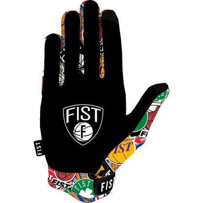 Guantes para cancha dura con correas para jóvenes