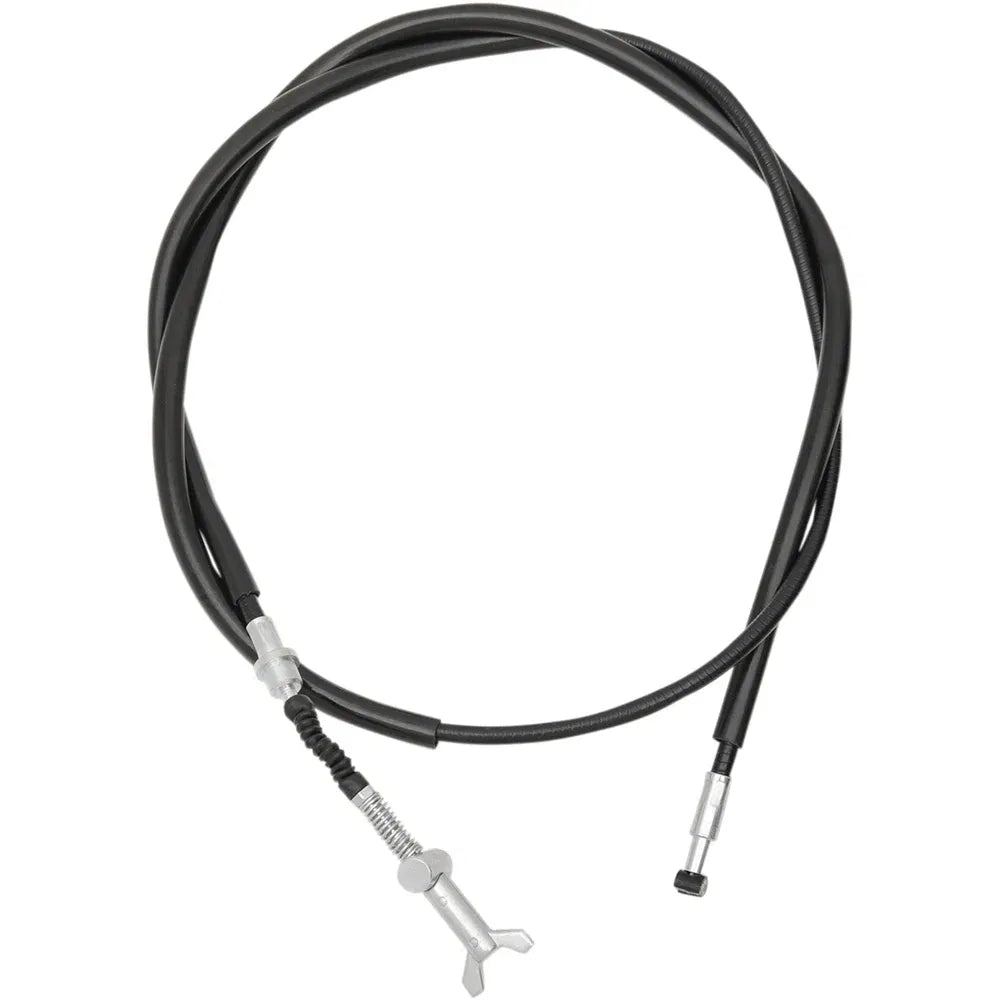 Cable de freno de vinilo negro.