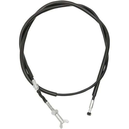 Cable de freno de vinilo negro.
