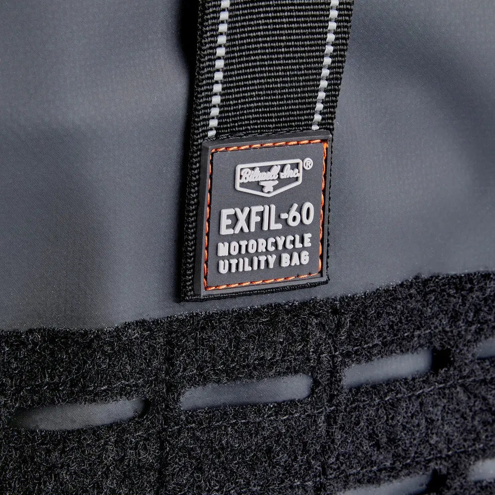 Maleta para Moto Biltwell EXFIL-60 Dry Bag - Gen 2 - Negro
